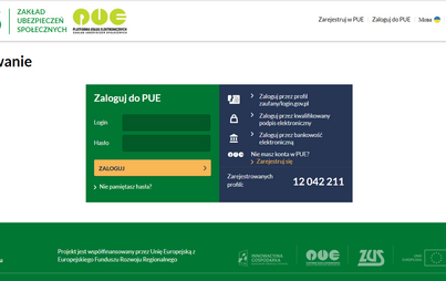 Zdjęcie do PUE to wygodny kontakt z ZUS-em. Sw&oacute;j profil ma już ponad 12 mln os&oacute;b