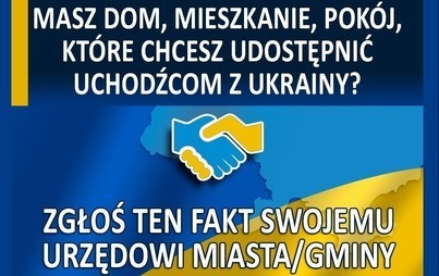 Zdjęcie do Zgłoś chęć wynajęcia lokalu dla uchodźc&oacute;w