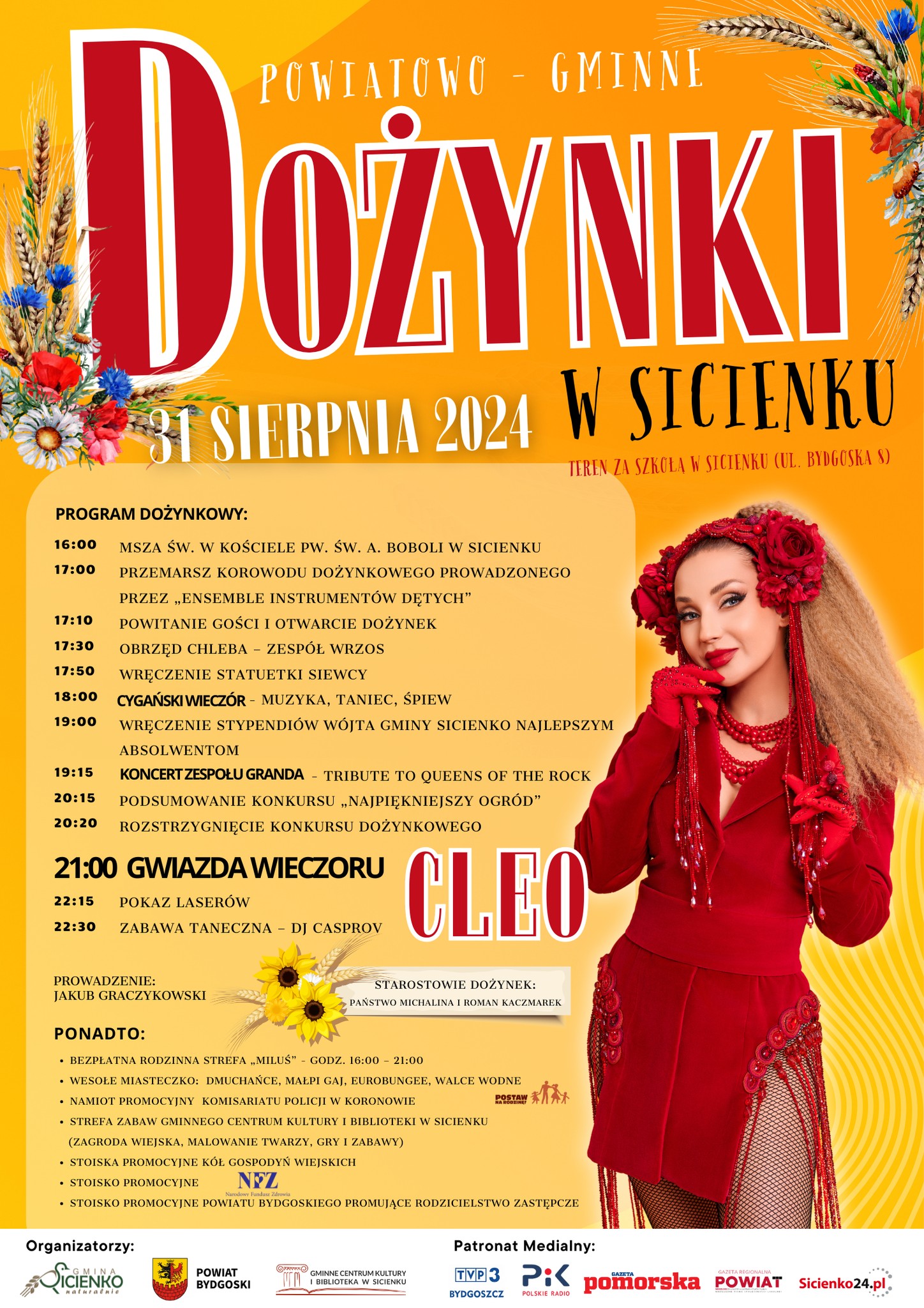 plakat dożynkowy