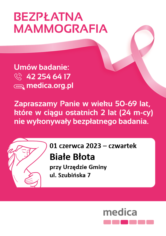 Plakat mammografii