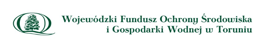 Logo Wojewódzki Fundusz Ochrony Środowiska i Gospodarki Wodnej w Toruniu
