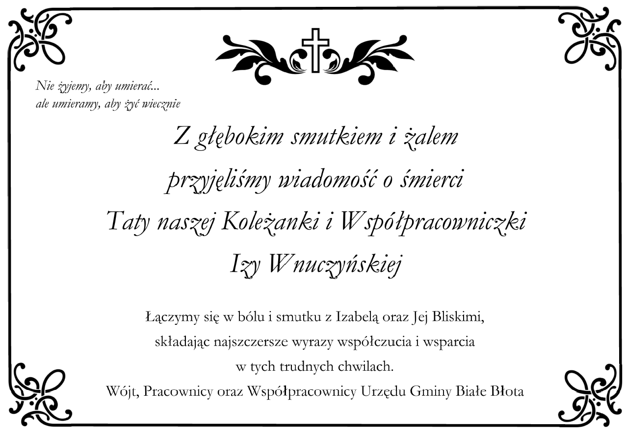 kondolencje
