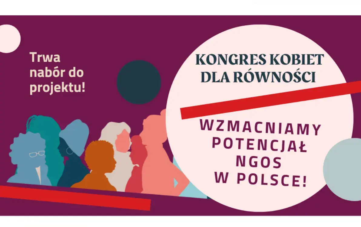 Zdjęcie do Kongres Kobiet - Wzmacniamy potencjał NGOS w Polsce