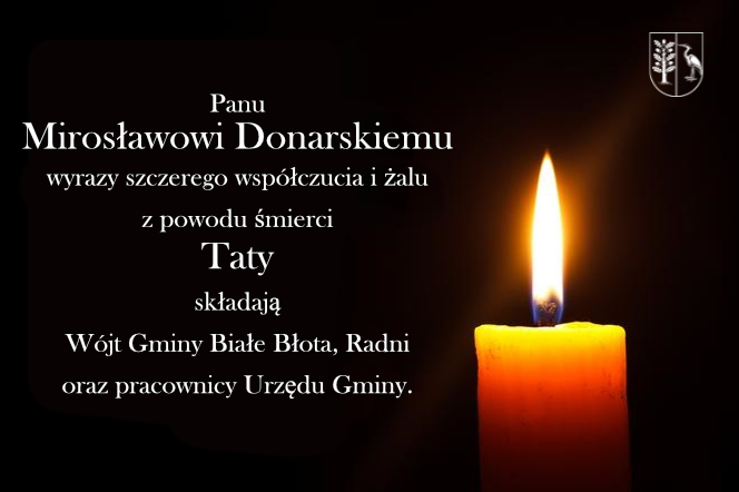 Zdjęcie do Kondolencje