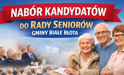 Zdjęcie do Nab&oacute;r kandydat&oacute;w do Rady Senior&oacute;w Gminy Białe Błota