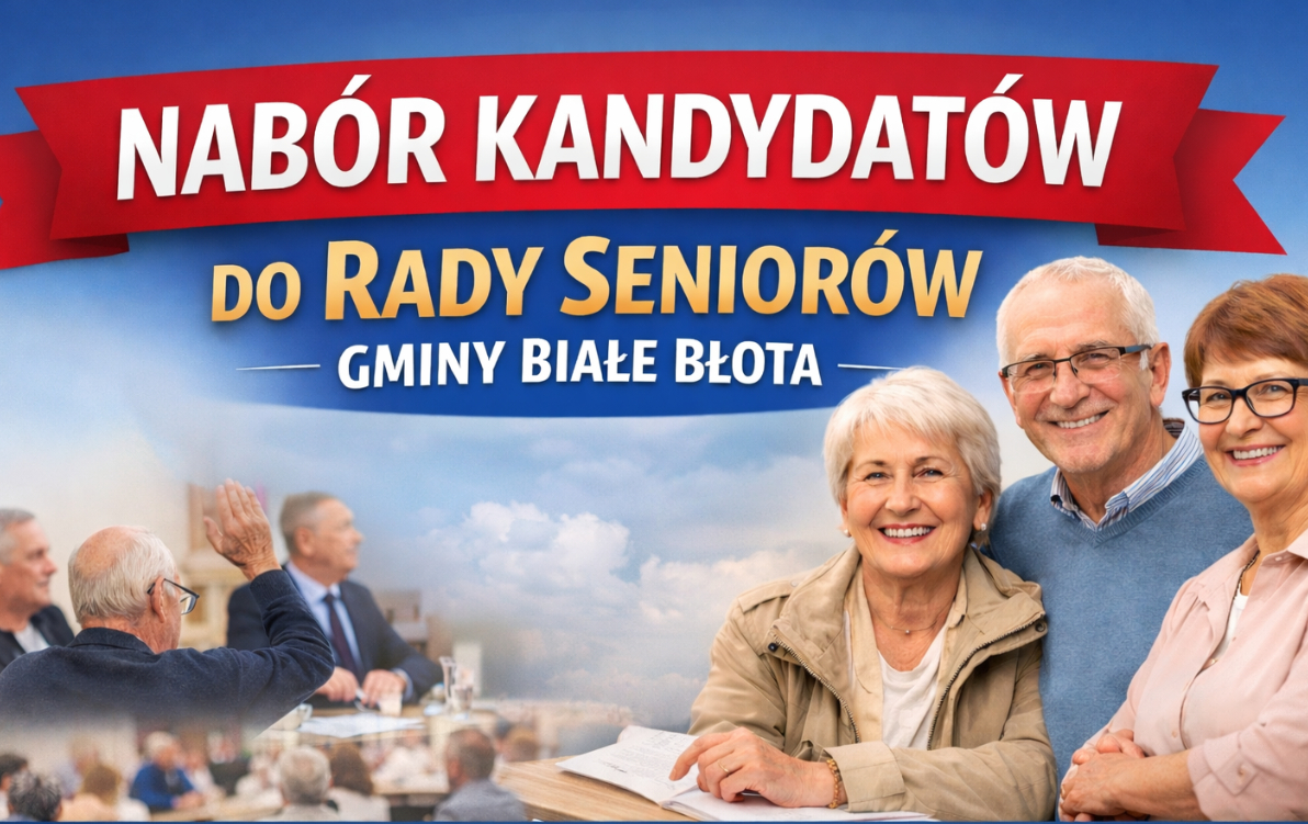 Zdjęcie do Nab&oacute;r kandydat&oacute;w do Rady Senior&oacute;w Gminy Białe Błota