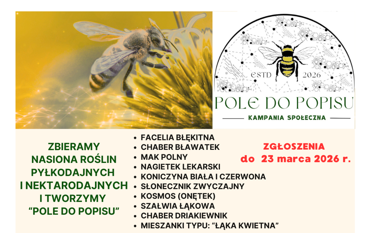 Zdjęcie do Og&oacute;lnopolska kampania społeczna POLE DO POPISU