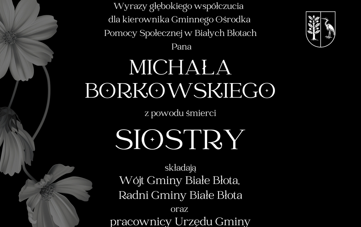 Zdjęcie do Kondolencje