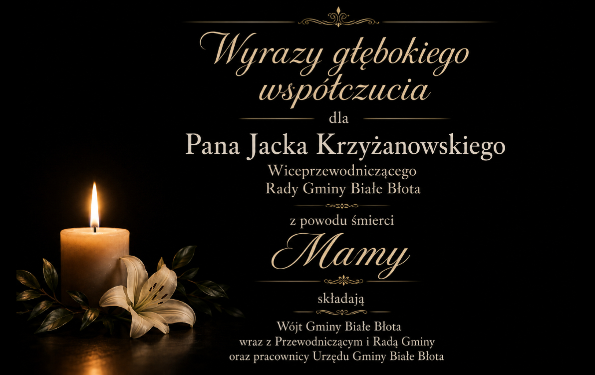 Zdjęcie do Kondolencje
