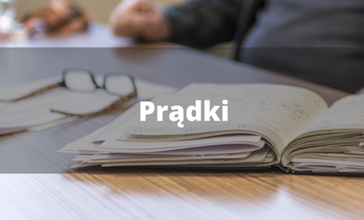 kalendarz z napisem Prądki
