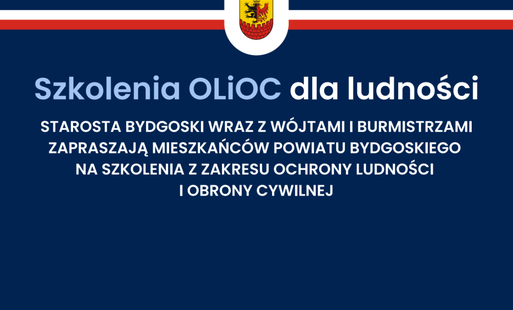 plakat ze szkoleniem OLiOC