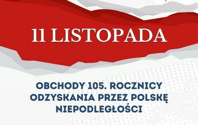 Zdjęcie do 105. rocznica odzyskania przez Polskę niepodległości