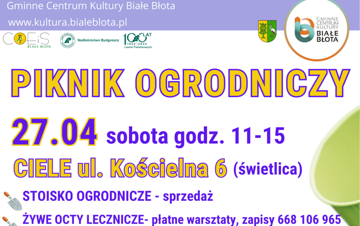 Zdjęcie do Piknik ogrodniczy w Cielu