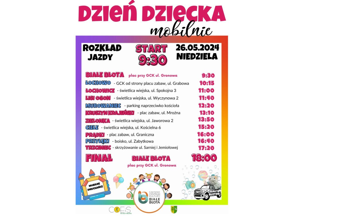 Zdjęcie do &bdquo;Dzień dziecka mobilnie&rdquo; już 26 maja