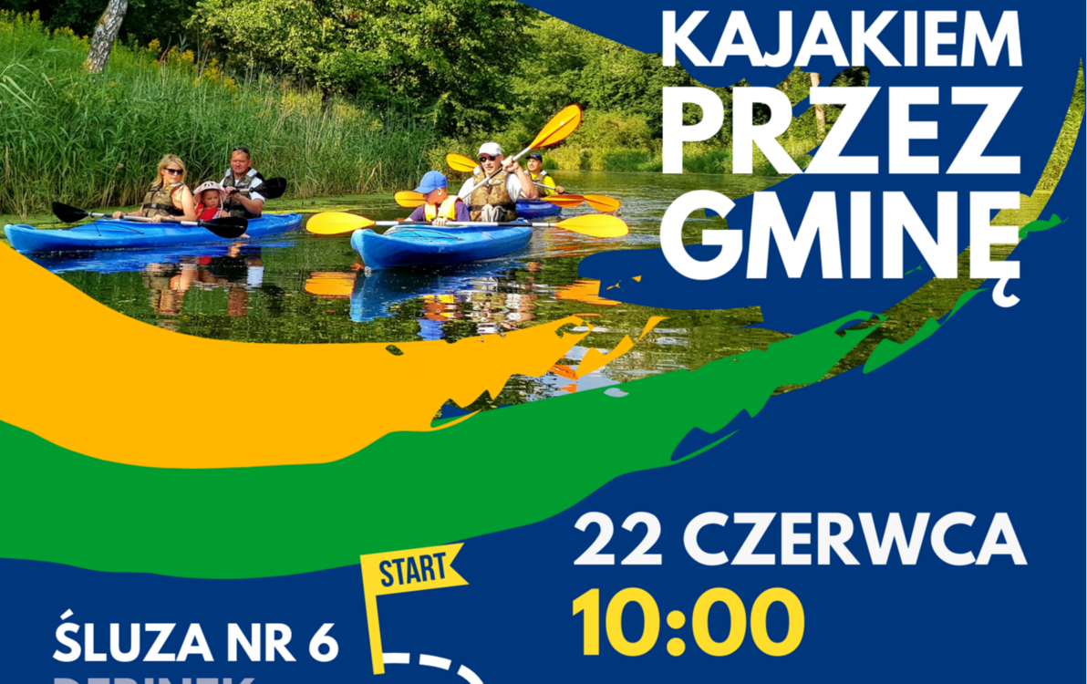 Zdjęcie do Czwarta edycja &bdquo;Kajakiem przez gminę&rdquo;