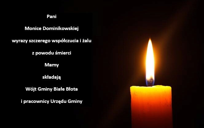 Zdjęcie do Kondolencje