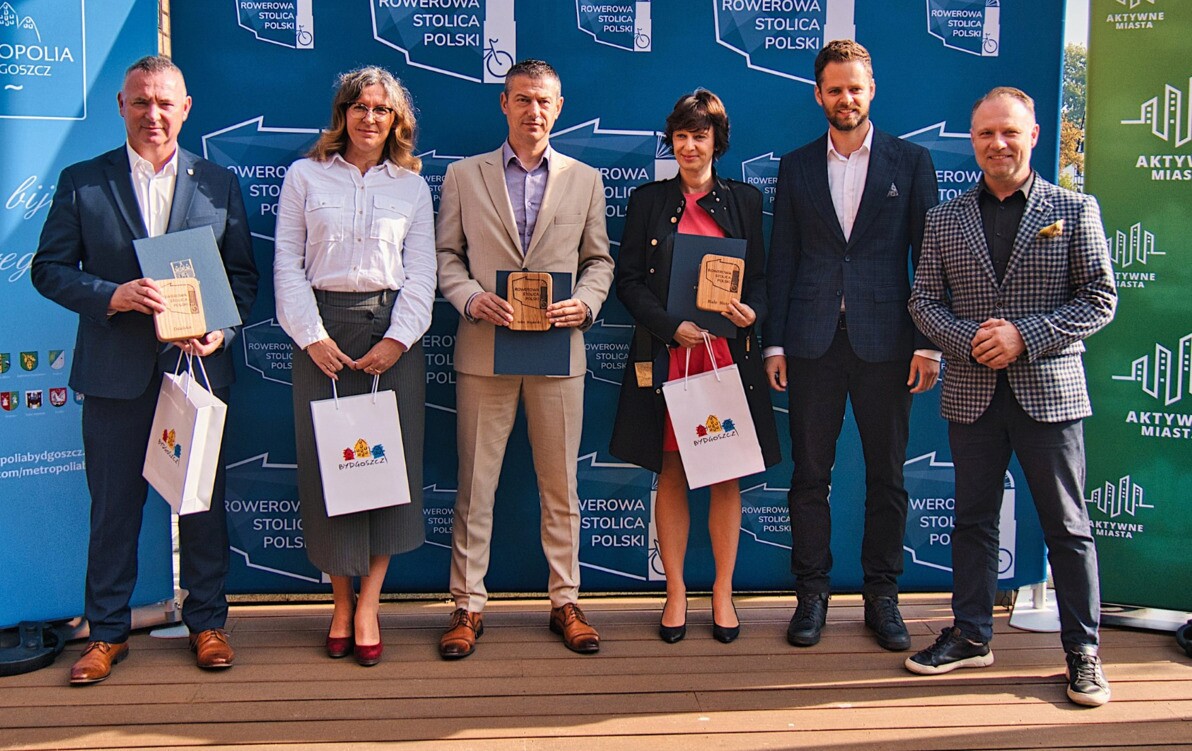 Zdjęcie do Gmina Białe Błota po raz drugi na podium w Rowerowej Stolicy Polski!