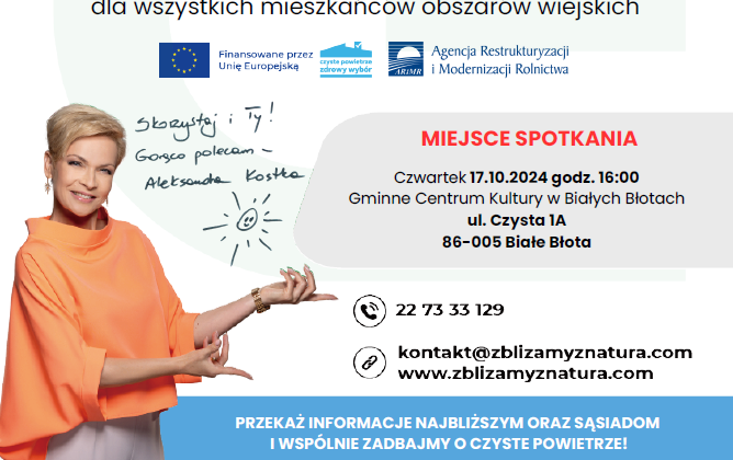 Zdjęcie do Spotkanie dla mieszkańc&oacute;w gminy w sprawie programu Czyste Powietrze