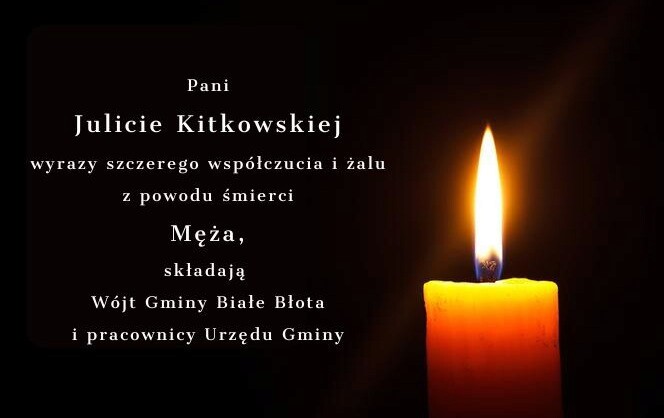 Zdjęcie do Kondolencje