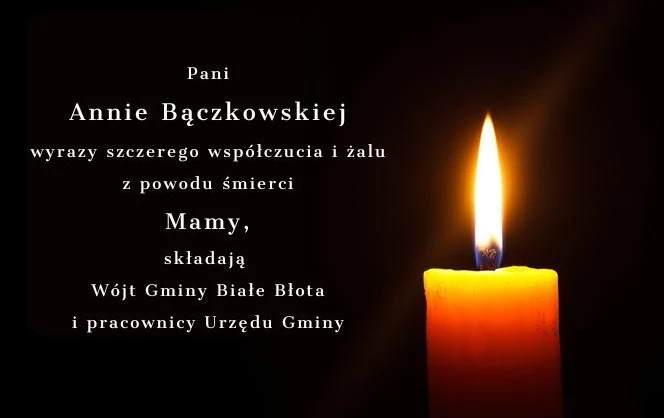 Zdjęcie do Kondolencje