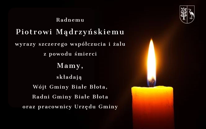 Zdjęcie do Kondolencje