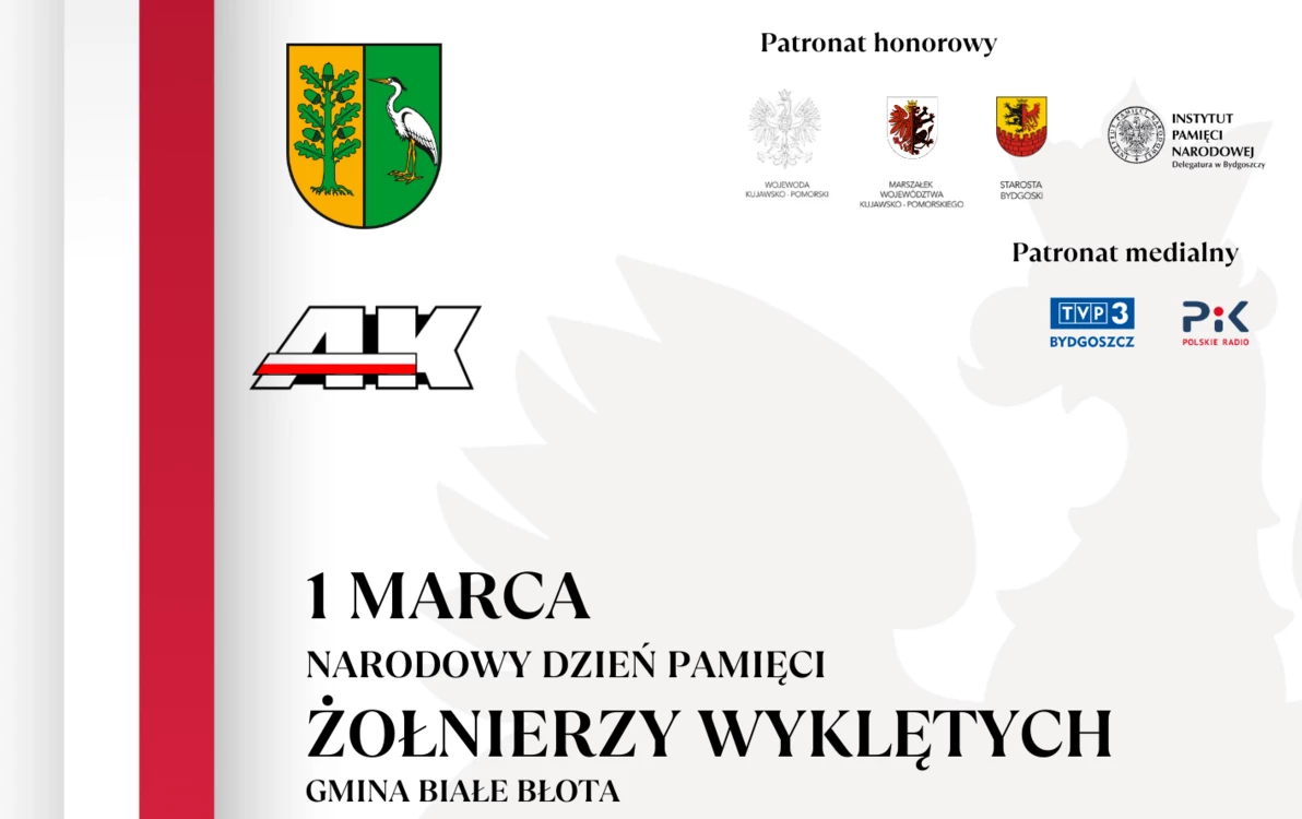 Zdjęcie do Obchody Narodowego Dnia Pamięci Żołnierzy Wyklętych w Gminie Białe Błota