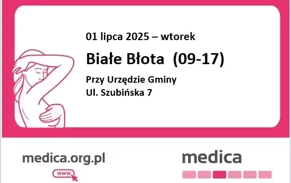 Zdjęcie do Bezpłatne badania mammograficzne w Białych Błotach