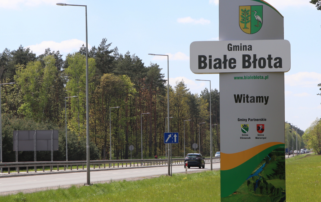 Zdjęcie do Witacz na Drodze Wojew&oacute;dzkiej Bydgoszcz-Białe Błota